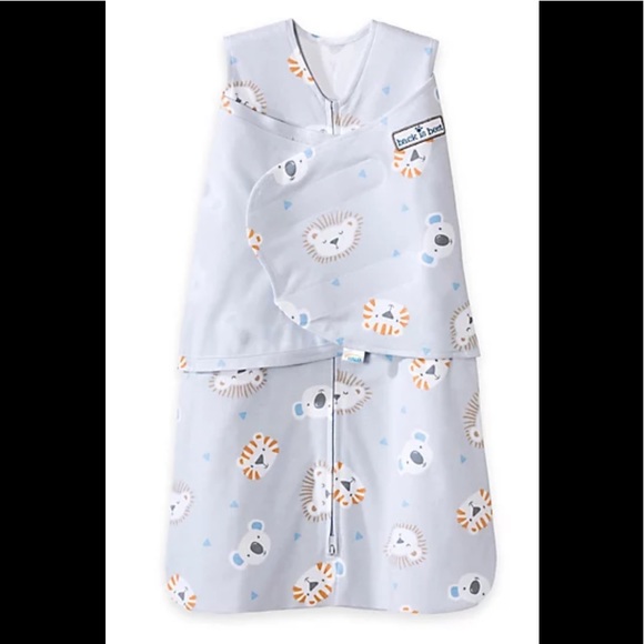 HALO SleepSack Lions Tigers Bears Multi Way adjustable Swaddle - Picture 1 of 8